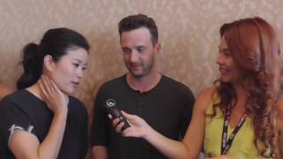 Thats My E  Comic Con 2016 Interviews Jadyn Wong and Eddie Kaye Thomas from Scorpion [upl. by Allina944]