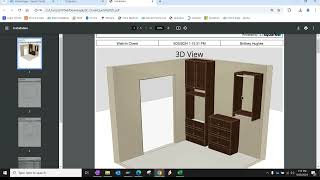 Sauder Closets Design Software 17 Squares Training 2 0 [upl. by Anib]