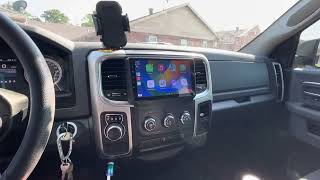 Upgrade from 50 uConnect to 9 inch Amazon unit with CarPlay amp AndroidAuto for only 260 [upl. by Pillihp986]