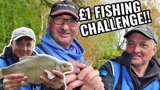 The £1 Fishing Challenge  Coarse Fishing in North Yorkshire  Rosedale Lakes [upl. by Kariv]