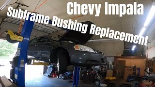 Chevy Impala Subframe Bushing Replacement [upl. by Alled838]