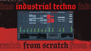 Full Industrial Techno track from Scratch free project Ableton Techno Tutorial [upl. by Nylitsirk]