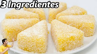 POSTRE con 3 INGREDIENTES SIN HORNO en 5 MINUTOS 😍🍊🍰 y muy FÁCIL y BARATO ¡te SORPRENDERÁ 😍🍊🍰 643 [upl. by Adlin]