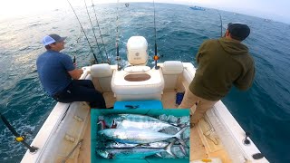 Simple Easy Spanish Mackerel Fishing Trolling Wrightsville Beach NC [upl. by Odnama]