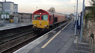 RHTT at Dockyard Halt with 66113 amp 66097 81023 [upl. by Marrissa]