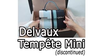 Delvaux Tempête mini 델보 톰페트 미니 [upl. by Ulane516]