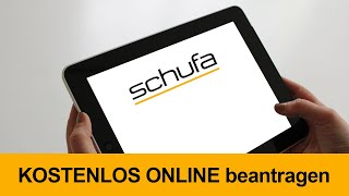 Schufa Auskunft kostenlos beantragen online 2022  In weniger als einer Minute [upl. by Airdnalahs903]