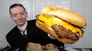 The BEST Fast Food Cheeseburger Ive Ever Had [upl. by Emmy]