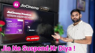 Jio Cinema Subscription Not Working on Smart TV  Jio Air FiberFiber  Free Jio Cinema Subscription [upl. by Sams47]