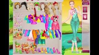 Barbie Picnic Princess Dress UpChildren Funny GamesDora the Explorer Baby Games [upl. by Caton]