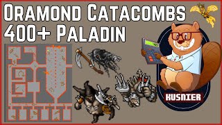 Oramond Catacombs  400 Paladin  Tibia [upl. by Laersi]