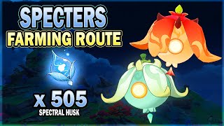 All Specters Locations  Efficient Farming Route  Kirara Ascension Material  Genshin Impact [upl. by Dorrie]