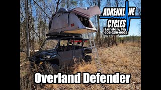 Can Am Defender MAX Overlander build [upl. by Nadean]