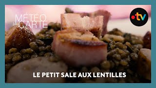 Gastronomie  le traditionnel petit salé aux lentilles [upl. by Francisco]