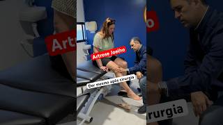 Artrose no Joelho  Muita dor mesmo após a cirurgia joelho artrose doresmusculares [upl. by Hengel661]