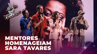 Os mentores homenageiam Sara Tavares  Tirateimas The Voice Portugal 2023 [upl. by Fairweather]