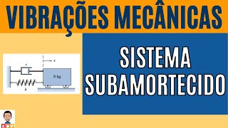 COMO CALCULAR A FREQUÊNCIA NATURAL AMORTECIDA EM VIBRAÇÕES MECÂNICAS [upl. by Aruon]