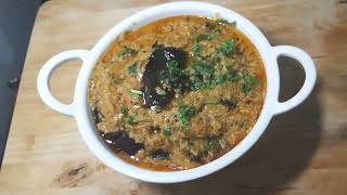 Hyderabadi Bagare Baingan Recipe  Brinjal Curry Recipe [upl. by Migeon848]