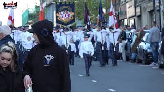 Lambeg Orange amp Blue Flute Band  Upper Bann Fusiliers Flute Band Parade 2024 [upl. by Lisle]