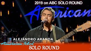 Alejandro Aranda “10 Years” original song Standing Ovation American Idol 2019 Solo Round [upl. by Queena242]