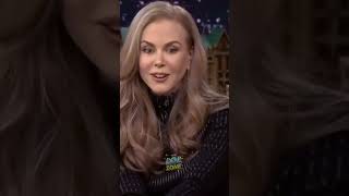 Nicole Kidman SHOCKS Jimmy Fallon shorts comedy humor [upl. by Willis]