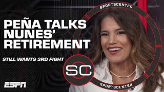 Julianna Peña says Amanda Nunes chose ‘easy way out’ by retiring eyes return in fall  SportsCenter [upl. by Ardek]