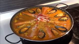 Paella de Marisco Super [upl. by Alyehc]