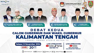 DEBAT PUBLIK KEDUA PASANGAN CALON GUBERNUR DAN WAKIL GUBERNUR KALIMANTAN TENGAH TAHUN 2024 [upl. by Gnuhc]