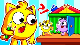 Dollhouse Party Song 🏠 Toys Dream House  Funny Kids Songs 😻🐨🐰🦁 And Nursery Rhymes by Baby Zoo [upl. by Nivlem509]