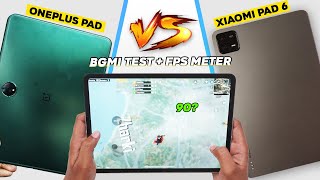 Xiaomi Pad 6 vs OnePlus Pad BGMI 🔥 Overheat amp Battery Drain Test 🤐 [upl. by Nnylesor]