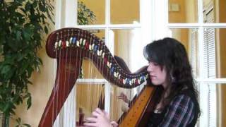 Comptine dun autre été  Yann Tiersen Amélie Poulain  harp  harpe [upl. by Lugo]