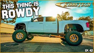 Chrome Truck is ROWDY after the Dyno [upl. by Anerom]