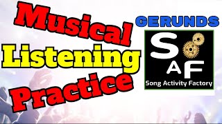 🆕Teaching English With Songs MUSICAL LISTENING PRACTICE A2B1 Teaching With Songs [upl. by Adlez]