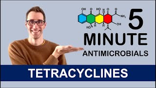 Tetracyclines  5 Minute Antimicrobials [upl. by Meghan]