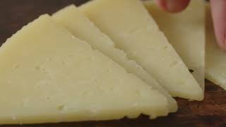 How to cut Manchego and other wedges of cheese [upl. by Yuhas]