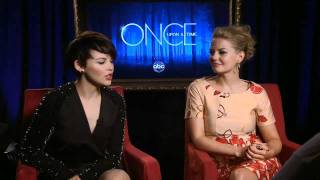 Once Upon a Time Ginnifer Goodwin and Jennifer Morrison [upl. by Avad]