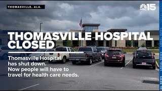 Thomasville mayor hopeful new owners will emerge and reopen hospital  WPMI NBC 15 [upl. by Frulla136]