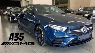 Nova Mercedes A35 AMG 2020  Review  Preço  Consumo  Potência [upl. by Christoforo593]