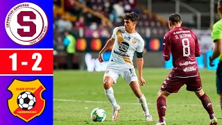 SAPRISSA PIERDE 1  2 ANTE HEREDIANO POR LA FECHA 3  LIGA PROMERICA  REY DEPORTIVO [upl. by Lertsek390]