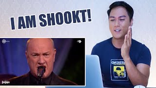 SINGER REACTS to Henk Poort  Sound Of Silence  Beste Zangers 2019 [upl. by Lerud463]