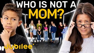 6 Moms vs 1 Fake  Odd One Out [upl. by Aennyl852]