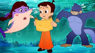 Chhota Bheem  Crazy Sea Creatures  Adventure Cartoons for Kids  Funny Kids Videos [upl. by Llerod]