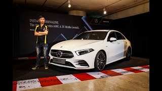 【现场报导】Mercedes AMG A35 4MATIC Sedan 登陆马来西亚 [upl. by Anelyak]