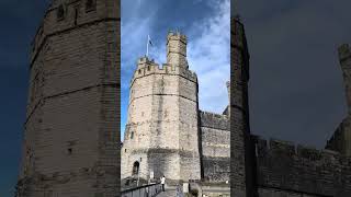 UK  Wales Caernarfon Castle UNESCO World Heritage Site wales castle unescoheritagesite [upl. by Martguerita]