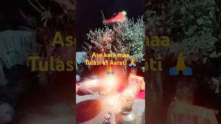 Tulsi maa ki aarti 🙏🙏shorts ytshortsvideo youtubshortsvideo trending [upl. by Janot56]