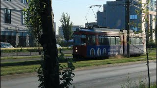 Trams in Iasi  Tramvaie in Iasi 🚋🚋  SSB GT4 Tram Spotting 2021 [upl. by Lathe304]