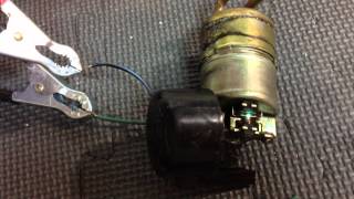 1985 Honda Sabre V65 1100cc Motorcycle fuel pump [upl. by Krystle]