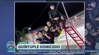 Asesinan a cinco jóvenes de entre 17 y 25 años en Calera Zacatecas  Noticias con Francisco Zea [upl. by Enrobso100]