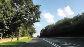 Driving Along The A41 From Tern Hill To Newport Telford and Wrekin England 26th August 2013 [upl. by Ploch805]