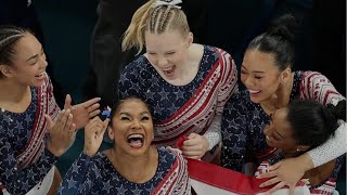 Simone Biles First Woman to Land Yurchenko Doublepike as Team USA Wins Olympic Gymnastics [upl. by Ed]